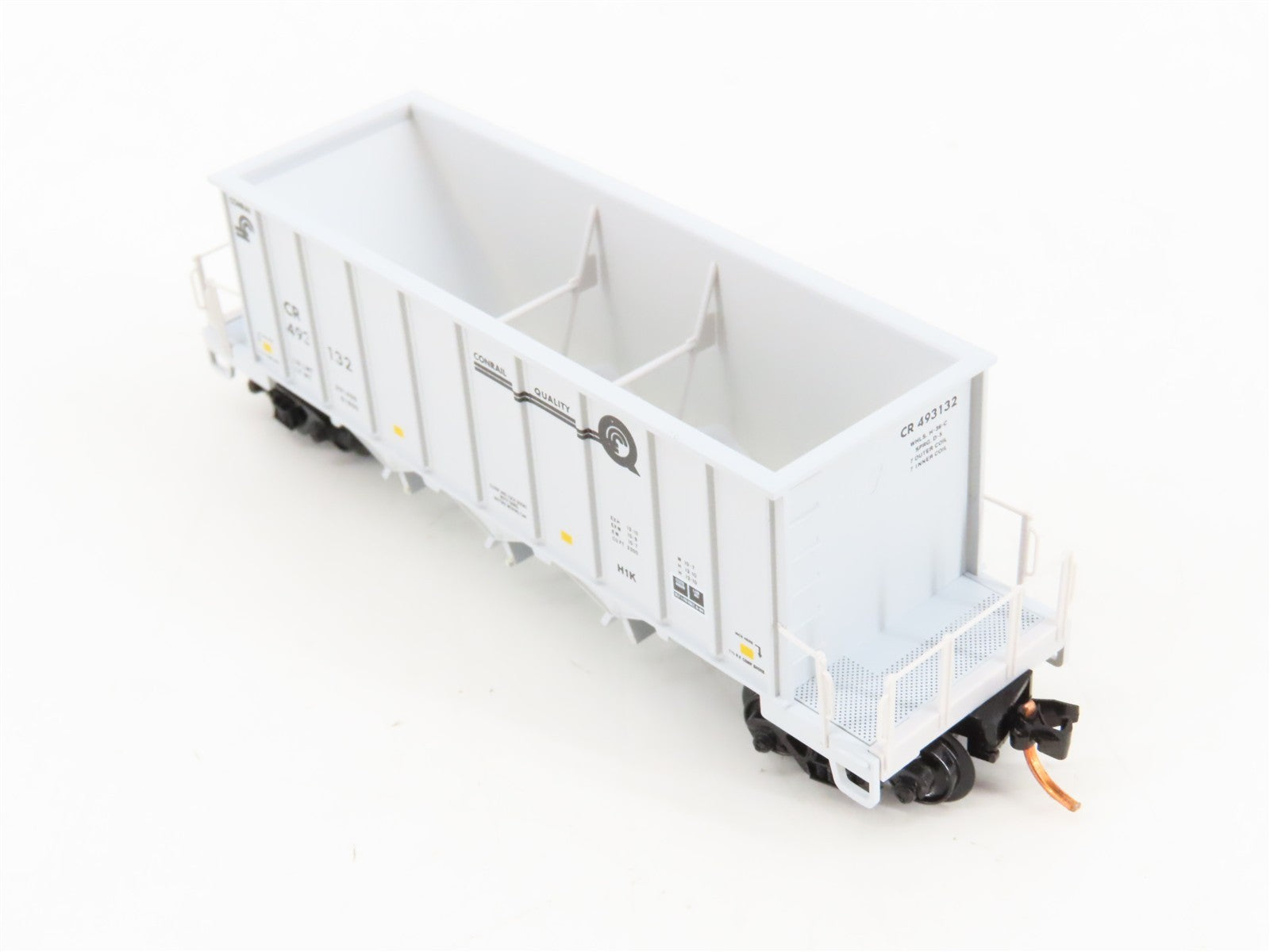 N Scale Micro-Trains MTL 12500031 CR Conrail 3-Bay Ortner Hopper 493132 RTR