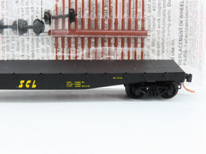 N Scale Micro-Trains MTL 45170 SCL Seaboard Coast Line 50' Flat Car 677176 RTR