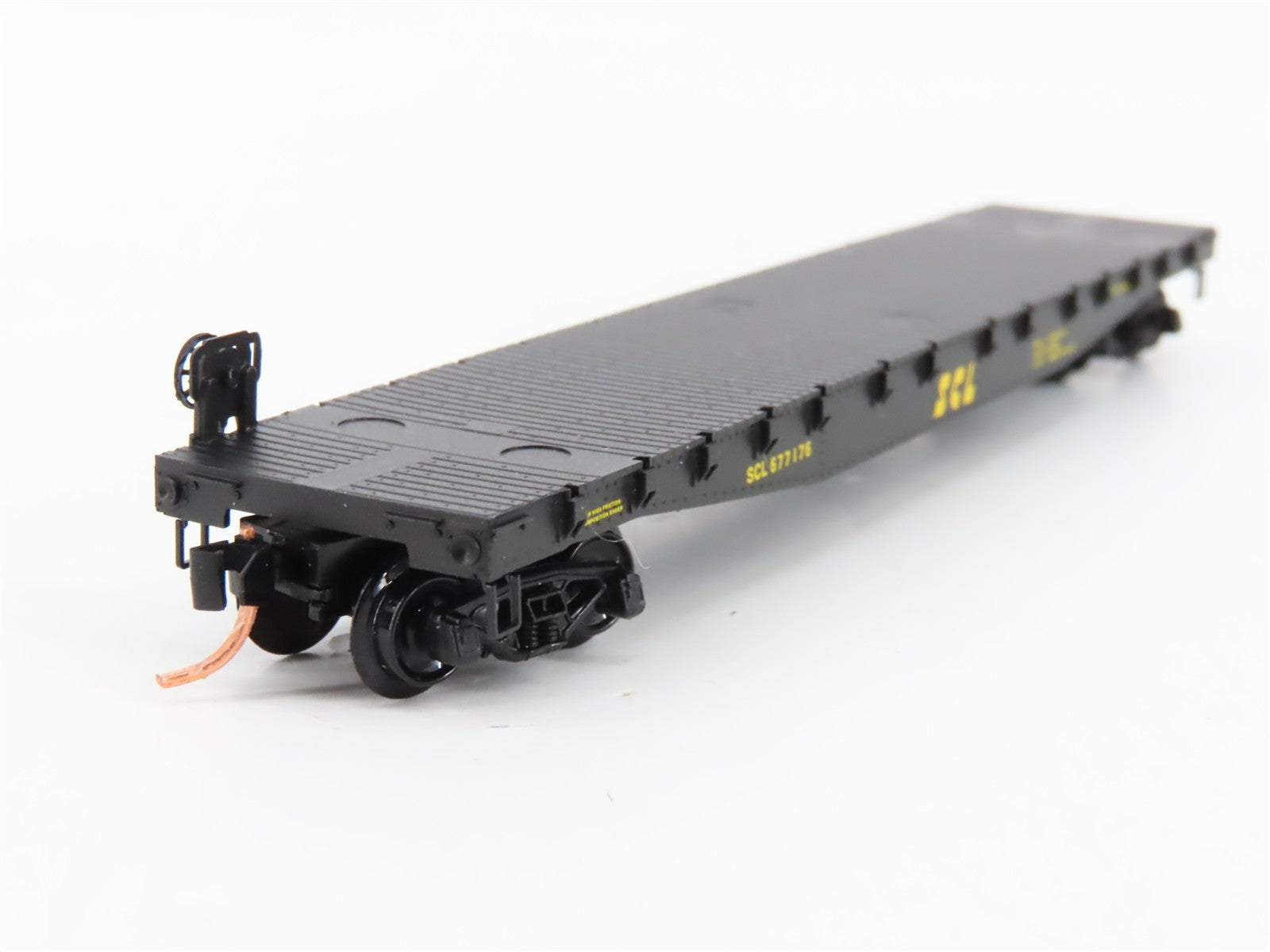 N Scale Micro-Trains MTL 45170 SCL Seaboard Coast Line 50' Flat Car 677176 RTR
