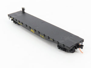 N Scale Micro-Trains MTL 45170 SCL Seaboard Coast Line 50' Flat Car 677176 RTR