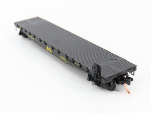 N Scale Micro-Trains MTL 45170 SCL Seaboard Coast Line 50' Flat Car 677176 RTR
