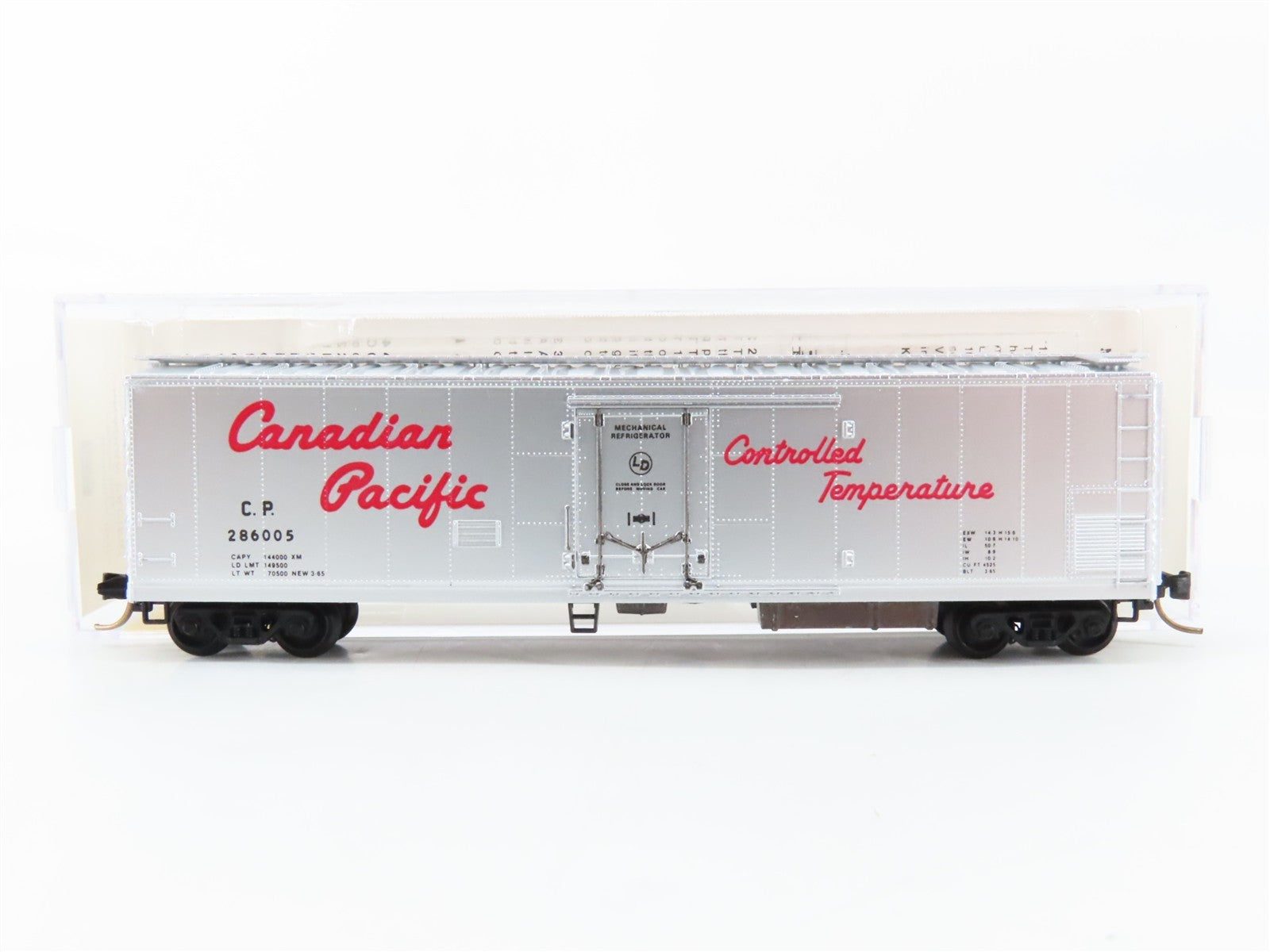 N Scale Micro-Trains MTL 69030 CP Canadian Pacific 51' Mechanical Reefer 286005