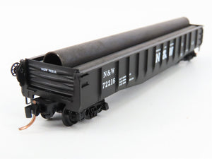 N Scale Micro-Trains MTL 04600190 N&W Norfolk & Western 50' Gondola 72216 RTR