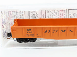 N Scale Micro-Trains MTL 46180 BM Boston & Maine 50' Gondola 9066 RTR