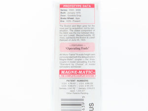 N Scale Micro-Trains MTL 46180 BM Boston & Maine 50' Gondola 9066 RTR