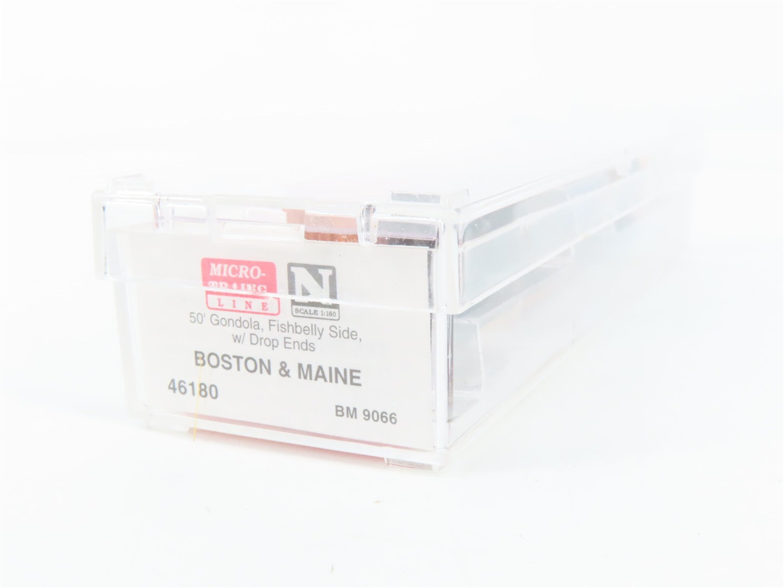 N Scale Micro-Trains MTL 46180 BM Boston & Maine 50' Gondola 9066 RTR