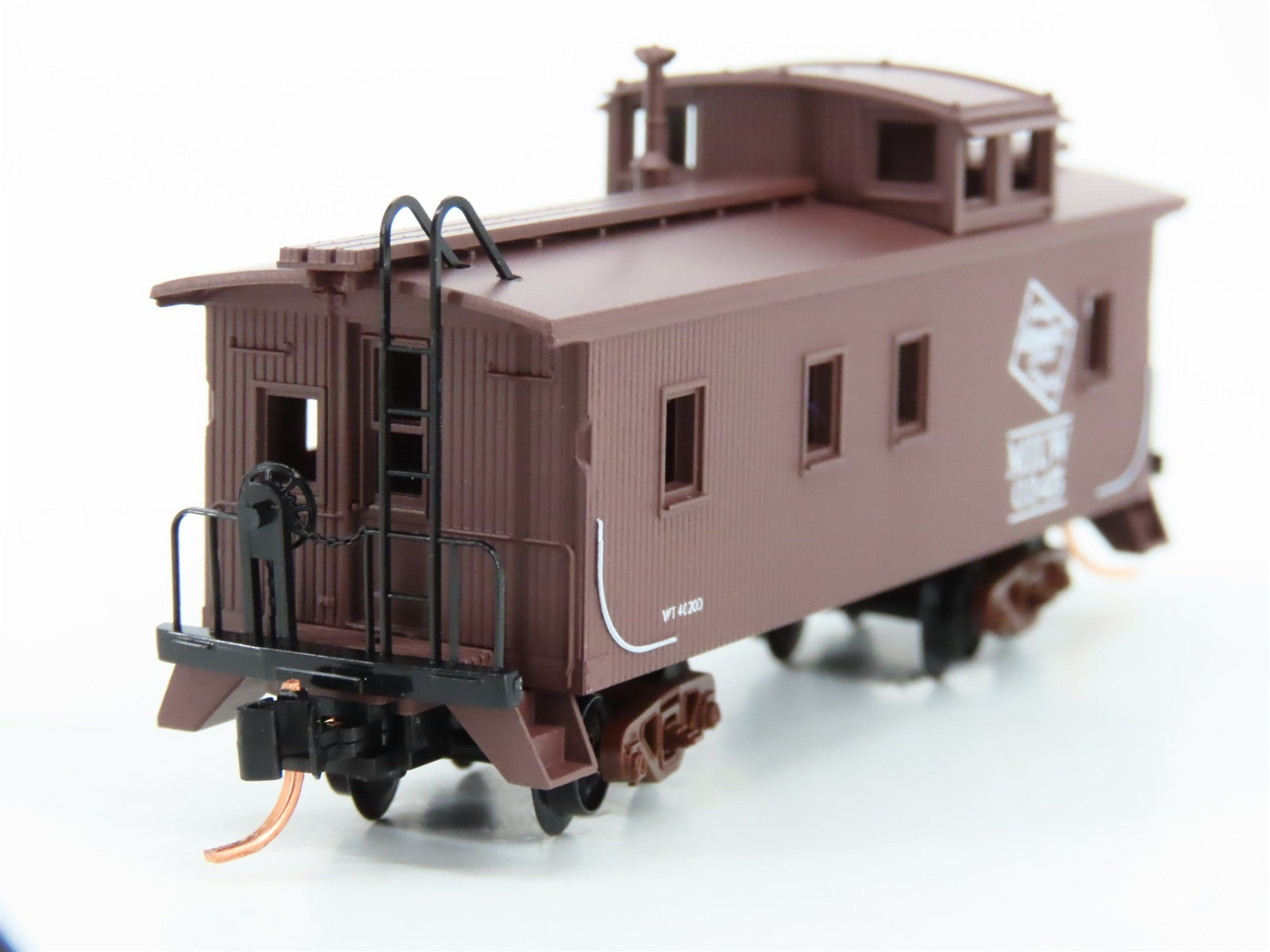 N Scale Micro-Trains MTL 51230 CMStP&P MILW Milwaukee Road 34' Caboose 0345 RTR