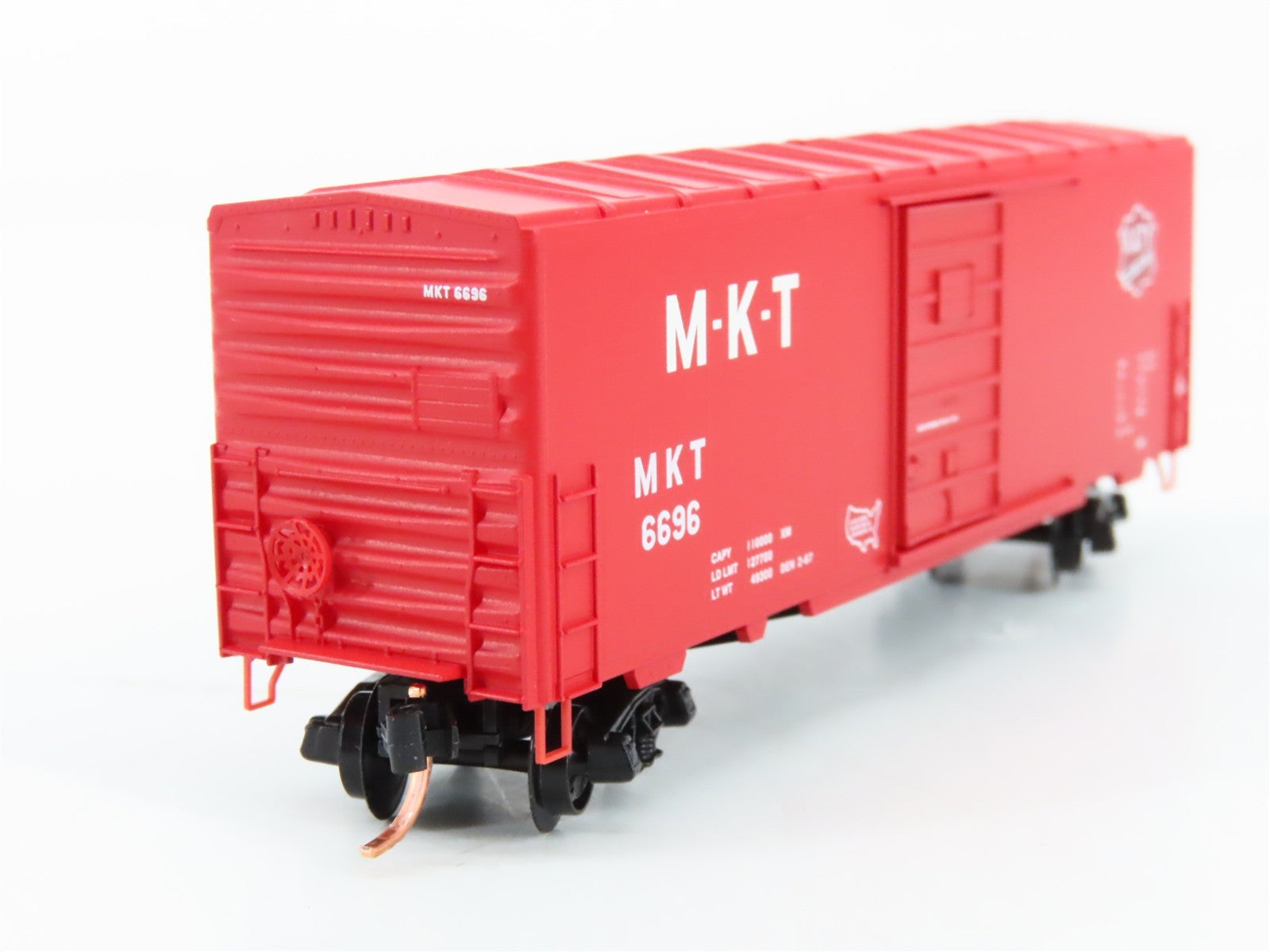 N Scale Micro-Trains MTL 24320 MKT Katy 40' Single Door Box Car 6696 RTR