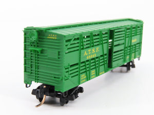 N Scale Micro-Trains MTL 35070 ATSF Santa Fe 40' Stock/Cattle Car 68845 RTR
