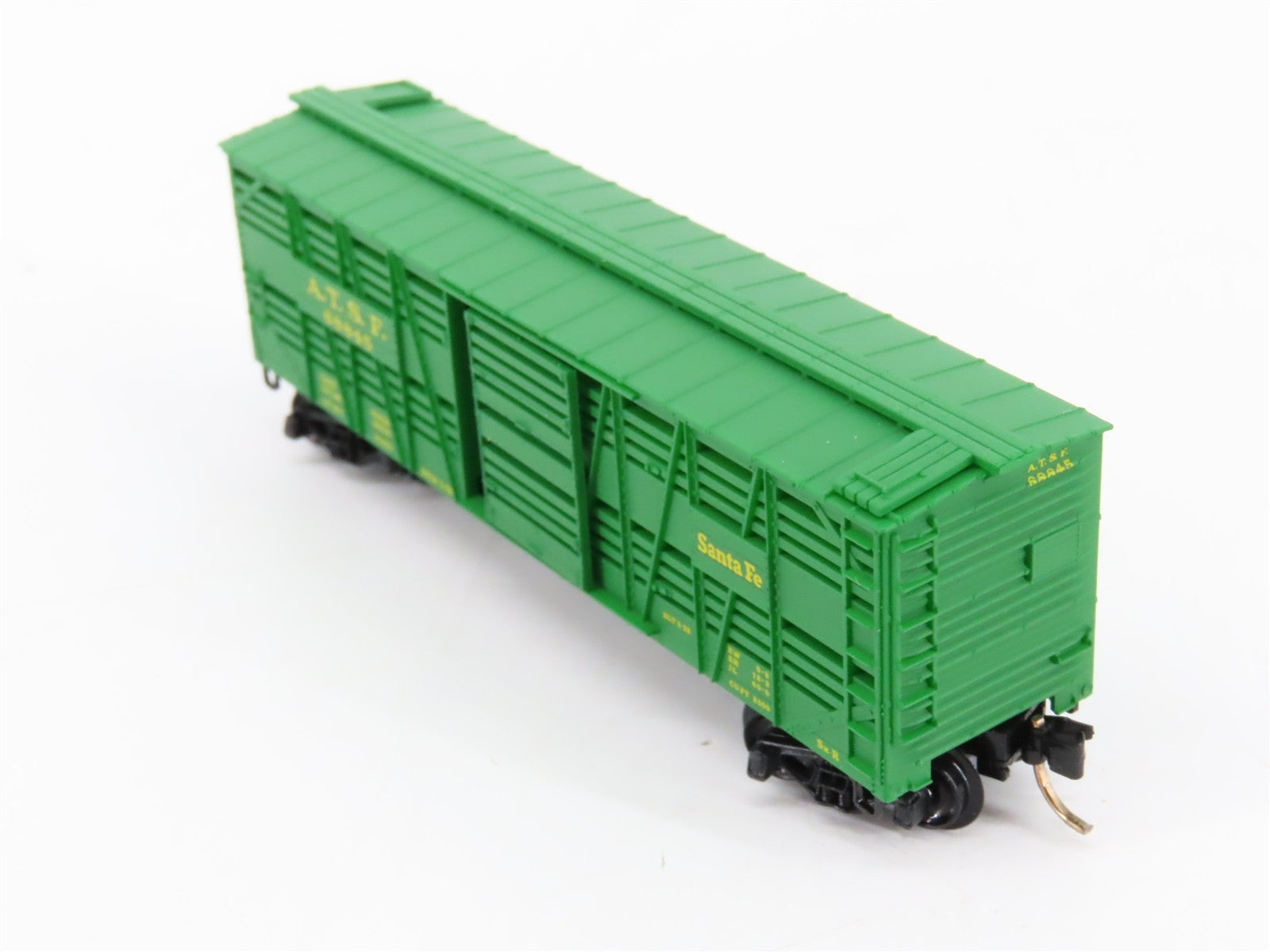 N Scale Micro-Trains MTL 35070 ATSF Santa Fe 40' Stock/Cattle Car 68845 RTR