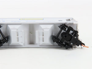 N Scale Micro-Trains MTL 92180 BCAX Blue Circle Cement 2-Bay Covered Hopper #7