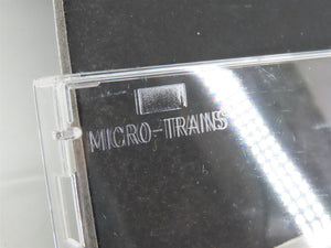 N Scale Micro-Trains MTL 92180 BCAX Blue Circle Cement 2-Bay Covered Hopper #7