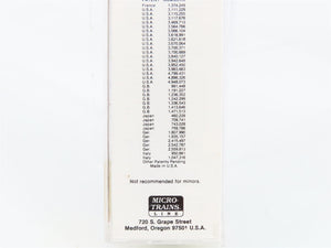 N Scale Micro-Trains MTL 46310 D&H Delaware & Hudson 50' Gondola 13833 RTR
