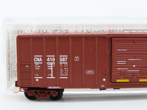 N Scale Micro-Trains MTL 25650 CNA Canadian National 50' Box Car 419587 RTR