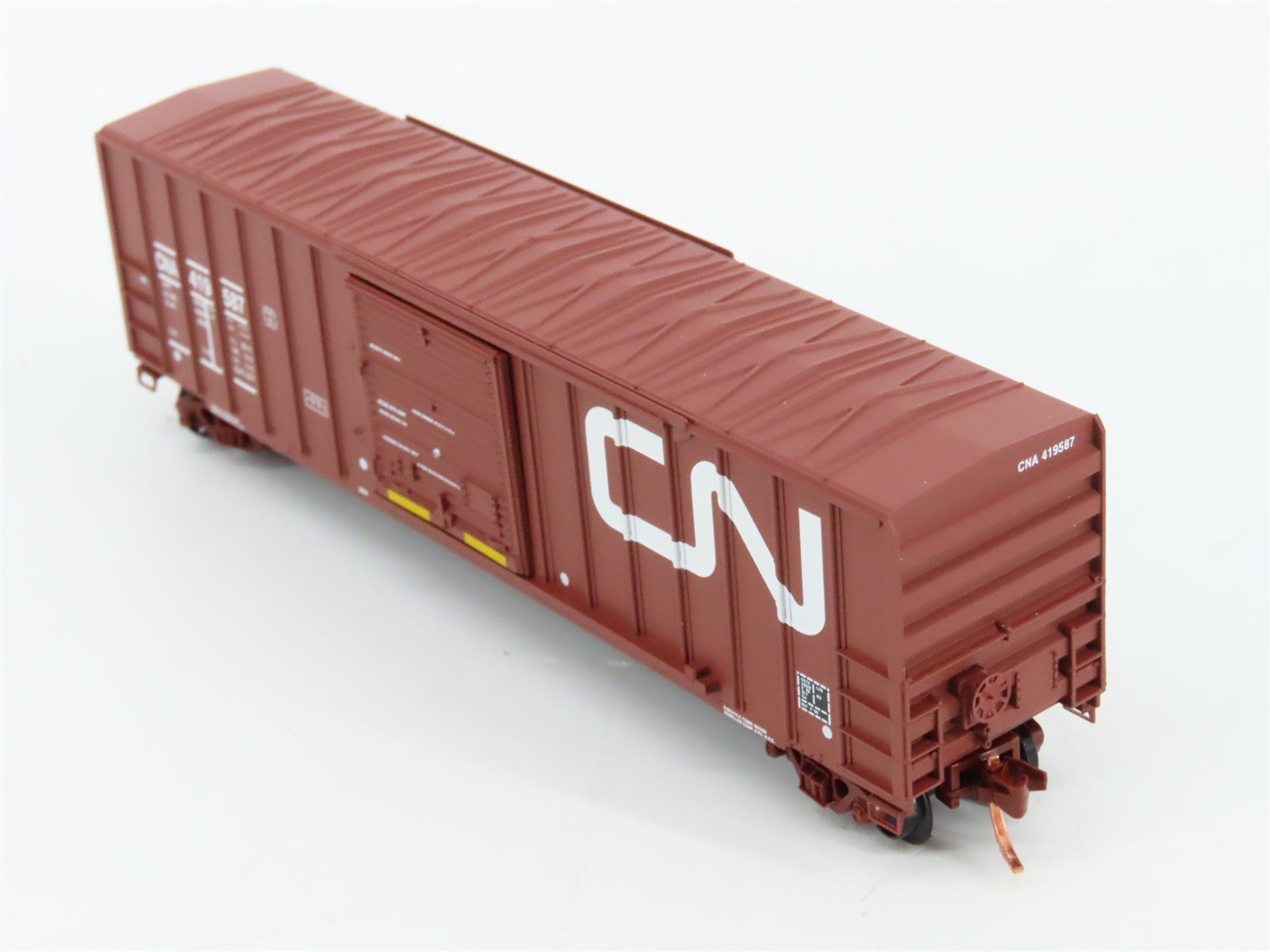 N Scale Micro-Trains MTL 25650 CNA Canadian National 50' Box Car 419587 RTR