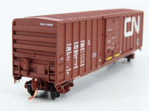 N Scale Micro-Trains MTL 25650 CNA Canadian National 50' Box Car 419587 RTR