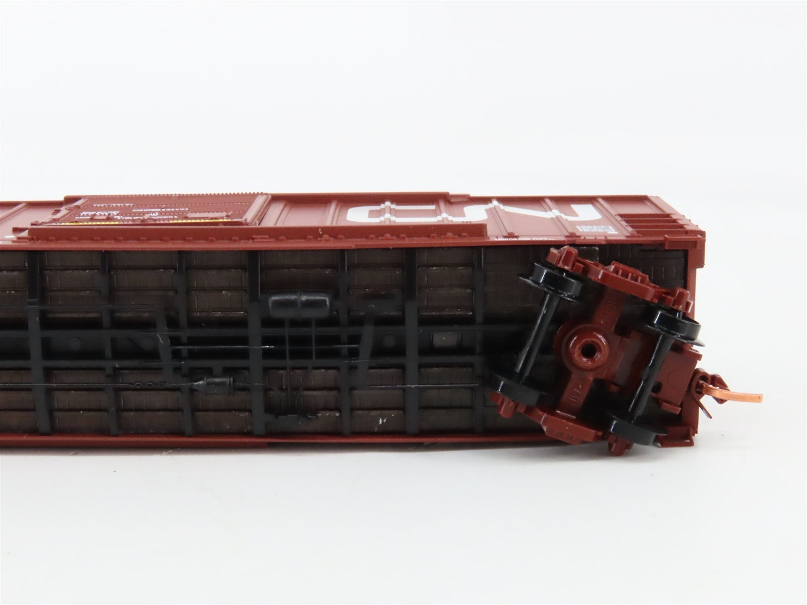 N Scale Micro-Trains MTL 25650 CNA Canadian National 50' Box Car 419587 RTR