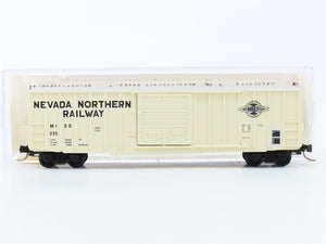 N Scale Micro-Trains MTL 25510 MISS Nevada Northern Ely Route 50' Boxcar 235 RTR