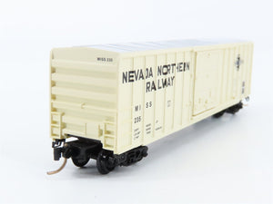 N Scale Micro-Trains MTL 25510 MISS Nevada Northern Ely Route 50' Boxcar 235 RTR
