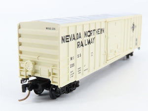 N Scale Micro-Trains MTL 25510 MISS Nevada Northern Ely Route 50' Boxcar 235 RTR