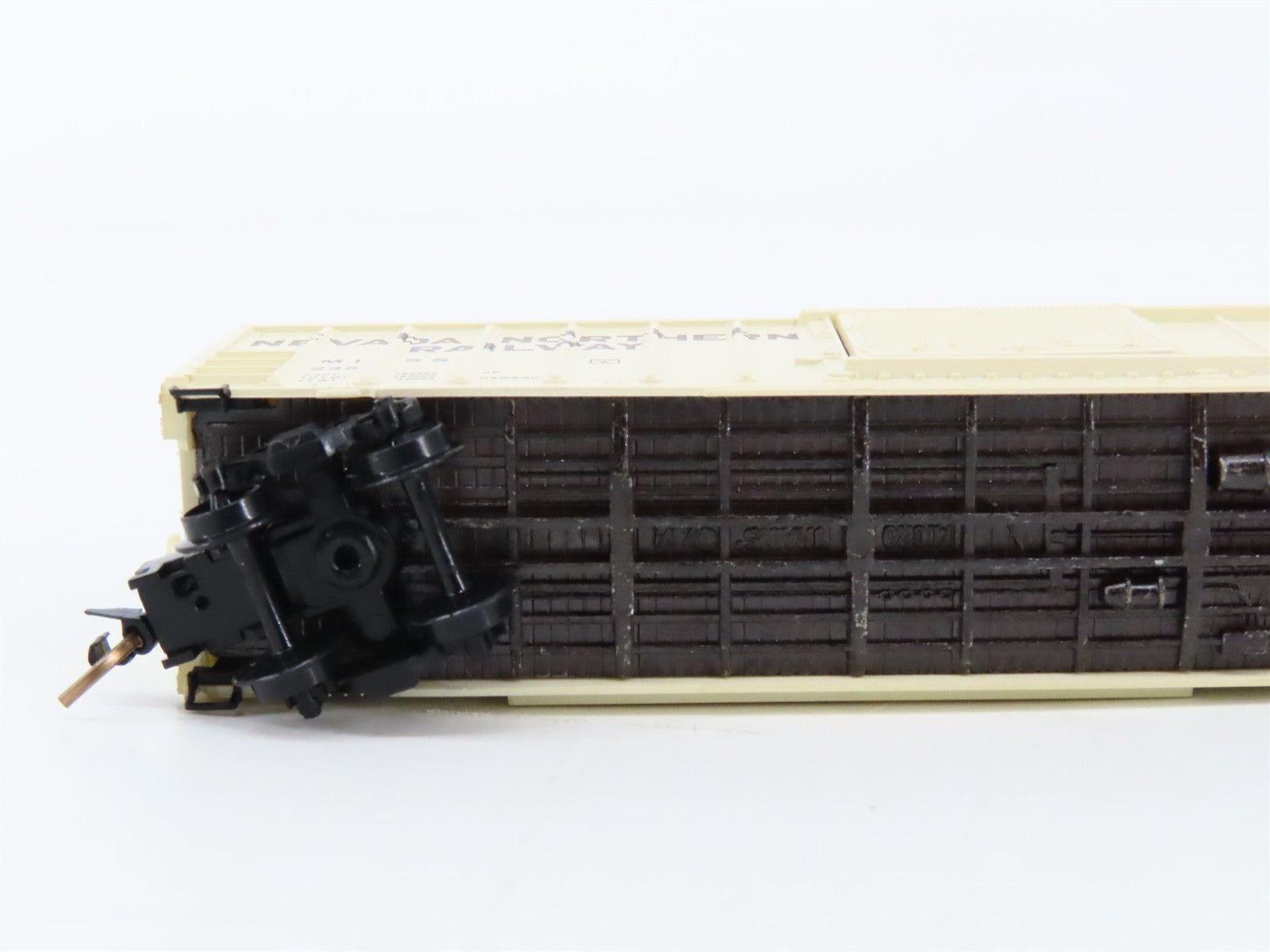 N Scale Micro-Trains MTL 25510 MISS Nevada Northern Ely Route 50' Boxcar 235 RTR