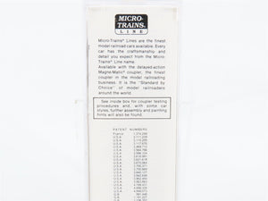 N Scale Micro-Trains MTL 25510 MISS Nevada Northern Ely Route 50' Boxcar 235 RTR