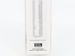N Scale Micro-Trains MTL 25510 MISS Nevada Northern Ely Route 50' Boxcar 235 RTR