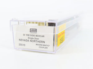 N Scale Micro-Trains MTL 25510 MISS Nevada Northern Ely Route 50' Boxcar 235 RTR