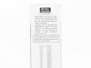 N Scale Micro-Trains MTL 49350 URTC PuriTan Malt 40' Wood Reefer 40636 RTR