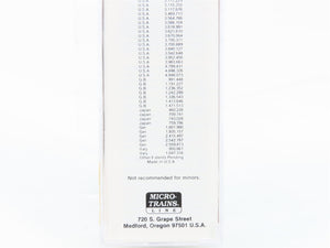 N Scale Micro-Trains MTL 49350 URTC PuriTan Malt 40' Wood Reefer 40636 RTR