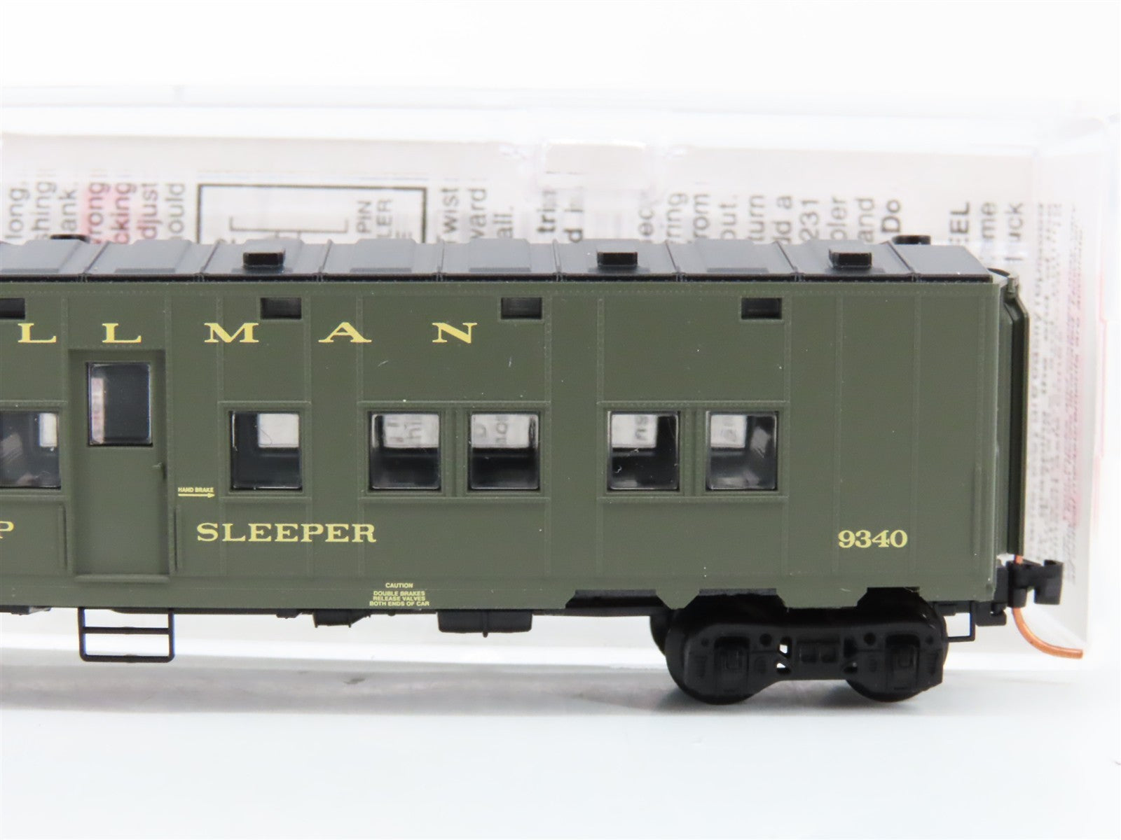 N Scale Micro-Trains MTL 116010.5 US Office Of Defense 50' Troop Sleeper 9340
