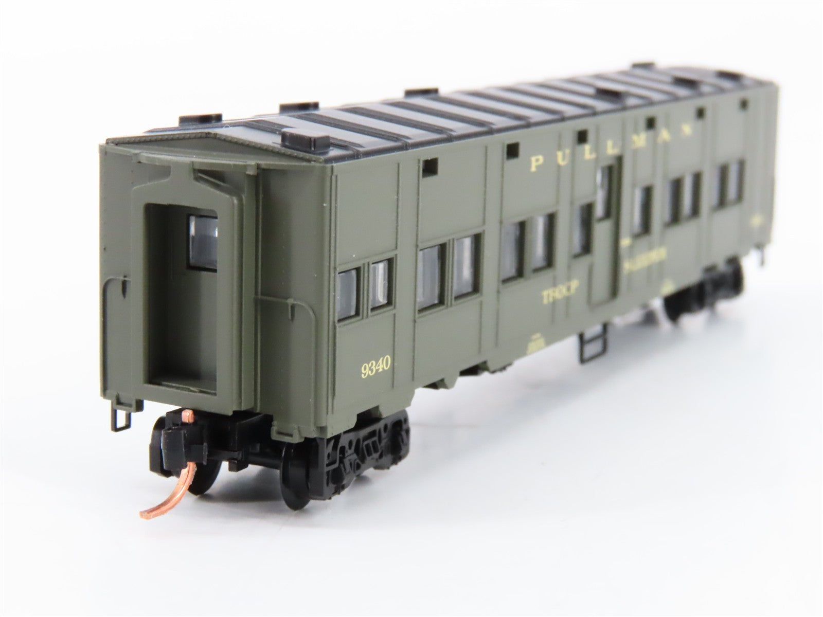 N Scale Micro-Trains MTL 116010.5 US Office Of Defense 50' Troop Sleeper 9340