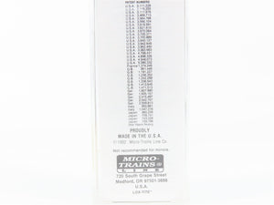 N Scale Micro-Trains MTL 55170 D&H Delaware & Hudson 33' 2-Bay Hopper 7217 RTR