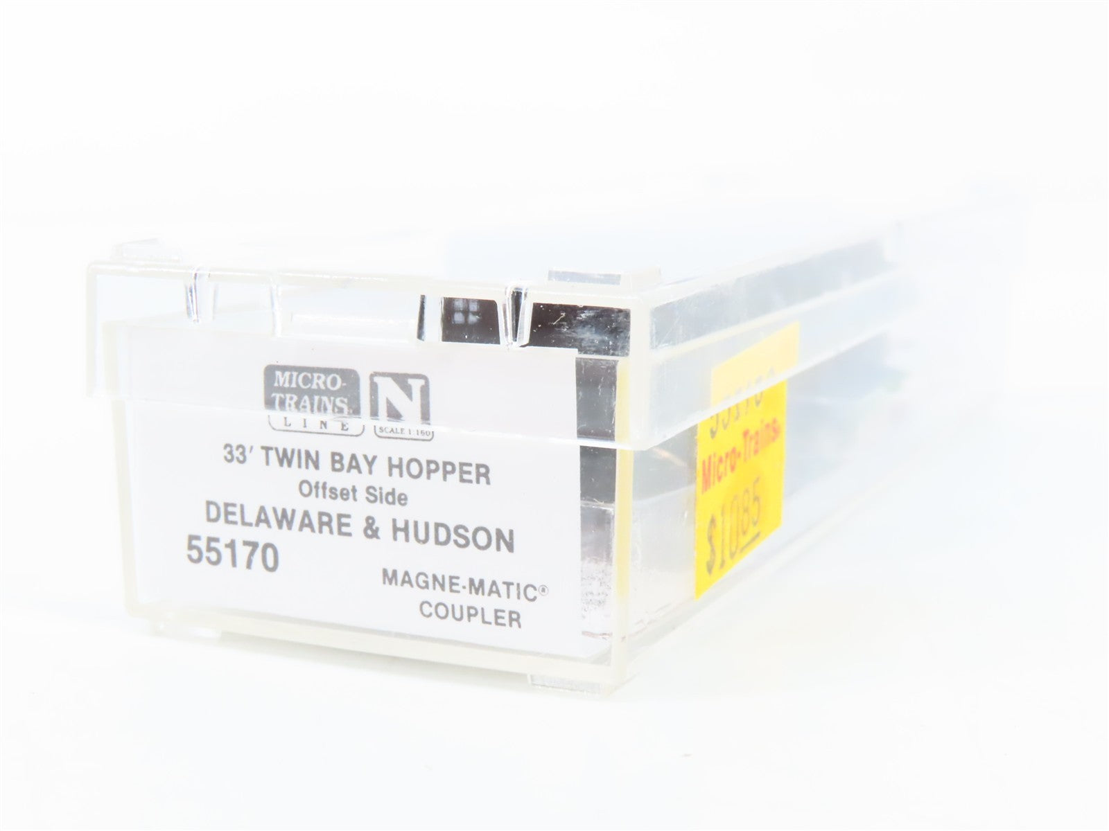 N Scale Micro-Trains MTL 55170 D&H Delaware & Hudson 33' 2-Bay Hopper 7217 RTR