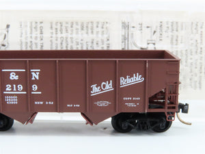 N Scale Micro-Trains MTL 55170 D&H Delaware & Hudson 33' 2-Bay Hopper 7217 RTR