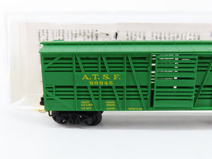 N Scale Micro-Trains MTL 35070 ATSF Santa Fe 40' Stock/Cattle Car 68845 RTR