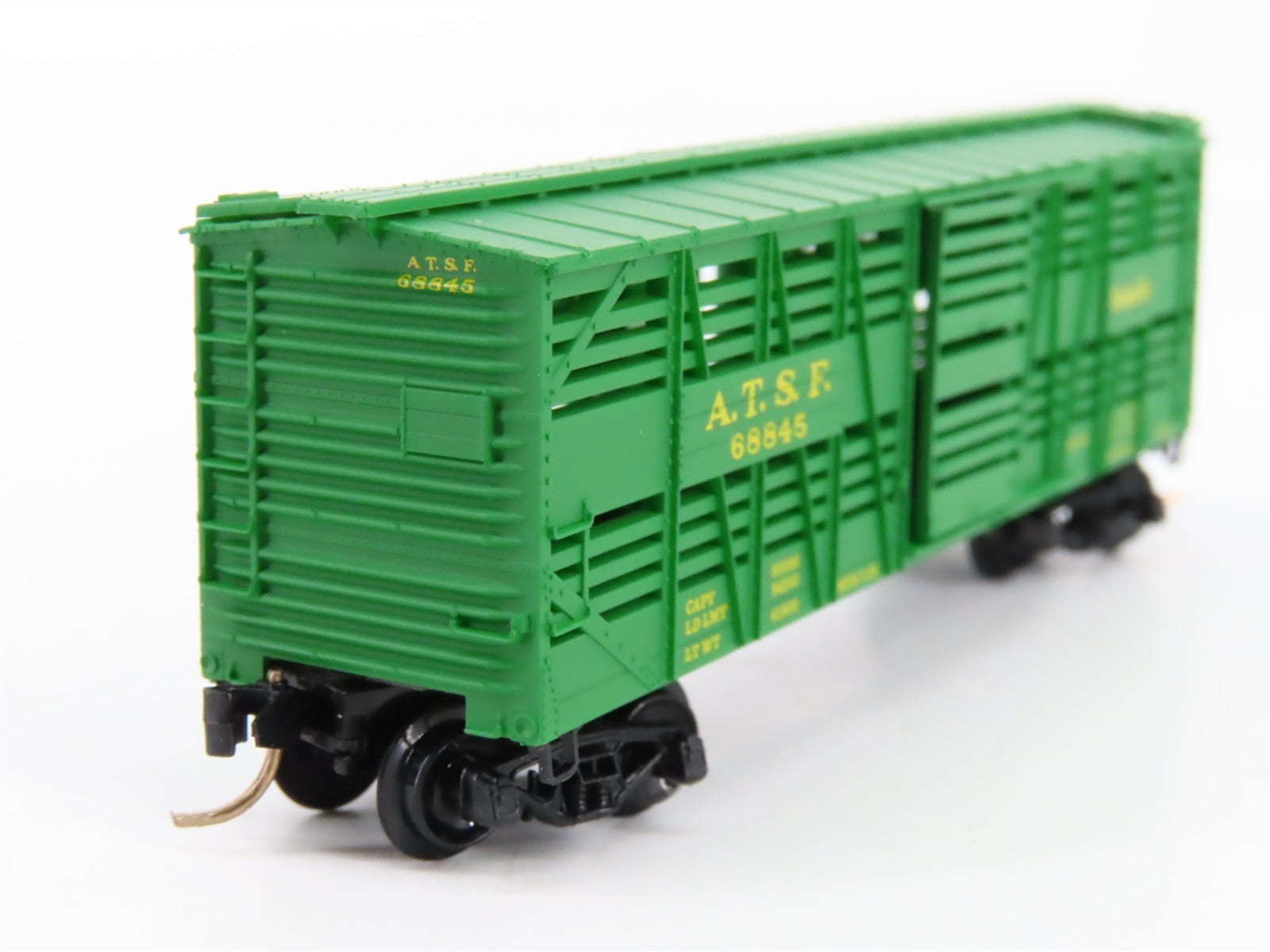 N Scale Micro-Trains MTL 35070 ATSF Santa Fe 40' Stock/Cattle Car 68845 RTR