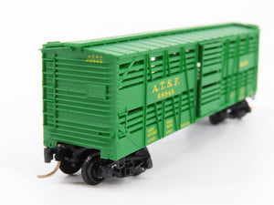 N Scale Micro-Trains MTL 35070 ATSF Santa Fe 40' Stock/Cattle Car 68845 RTR
