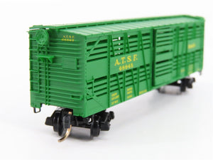 N Scale Micro-Trains MTL 35070 ATSF Santa Fe 40' Stock/Cattle Car 68845 RTR
