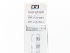 N Scale Micro-Trains MTL 35070 ATSF Santa Fe 40' Stock/Cattle Car 68845 RTR