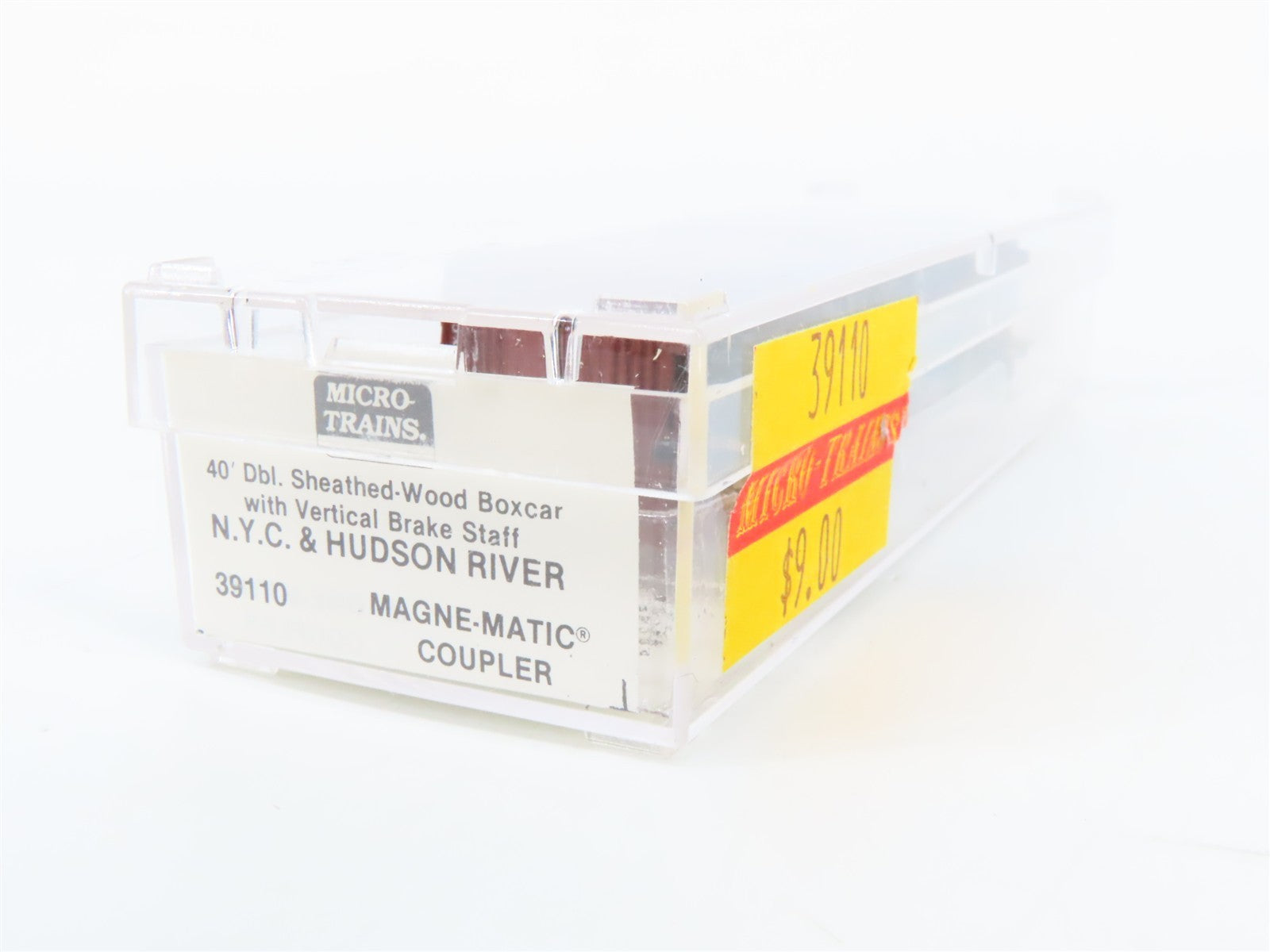 N Micro-Trains MTL 39110 NYC&HR New York Central Lines 40' Box Car 94283 RTR