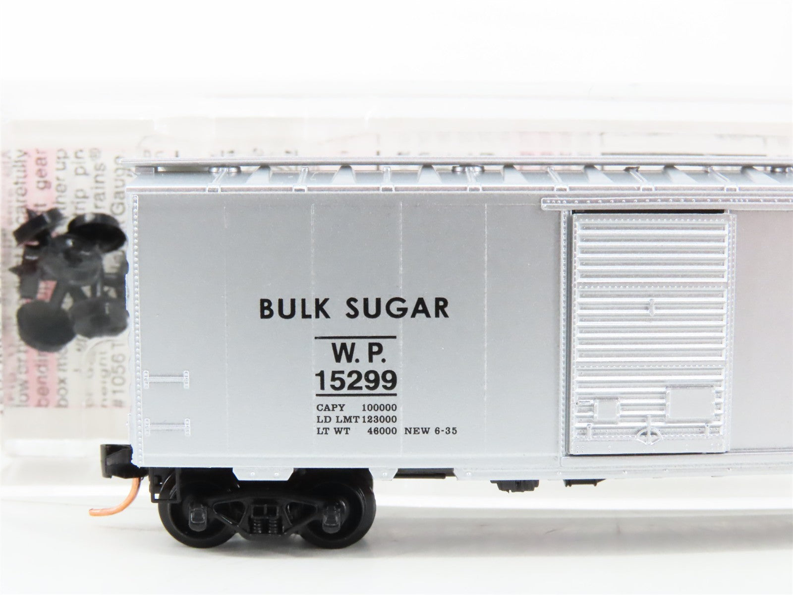 N Micro-Trains MTL 20076 WP Feather River Route Bulk Sugar 40' Box Car 15299