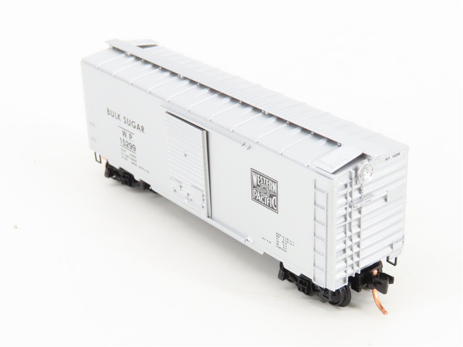 N Micro-Trains MTL 20076 WP Feather River Route Bulk Sugar 40' Box Car 15299