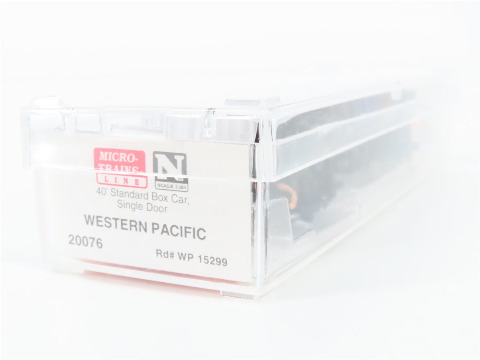 N Micro-Trains MTL 20076 WP Feather River Route Bulk Sugar 40' Box Car 15299