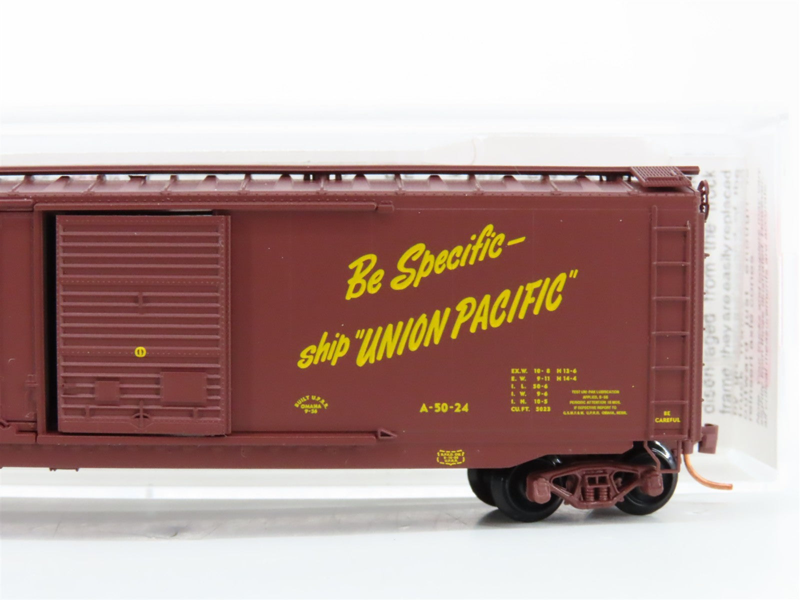 N Scale Micro-Trains MTL 33150 UP Union Pacific 50' Box Car 163080 RTR