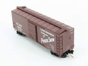 N Scale Micro-Trains MTL 20667 DL&W Lackawanna Phoebe Snow 40' Box Car 52831 RTR