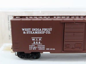N Scale Micro-Trains MTL 20106 WIF West India Fruit & Steamship 40' Box Car 344