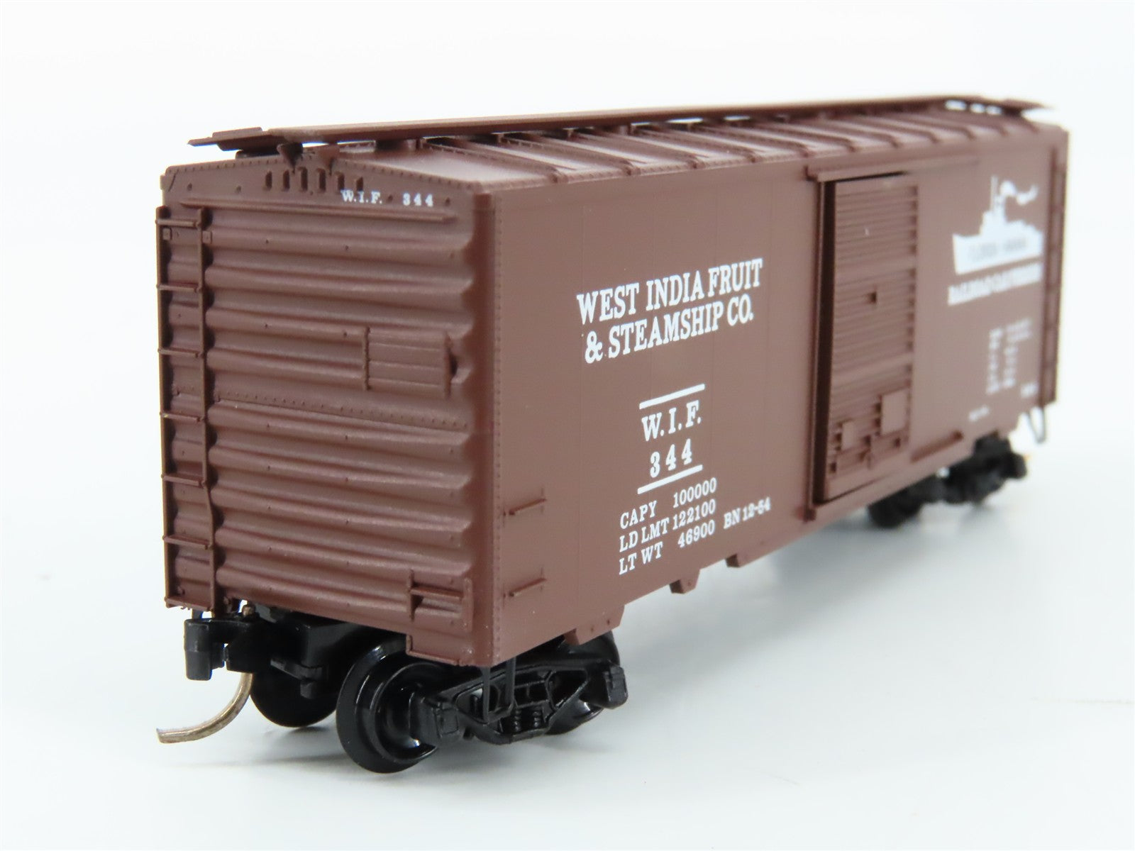 N Scale Micro-Trains MTL 20106 WIF West India Fruit & Steamship 40' Box Car 344