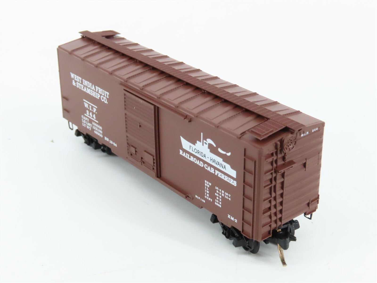 N Scale Micro-Trains MTL 20106 WIF West India Fruit & Steamship 40' Box Car 344