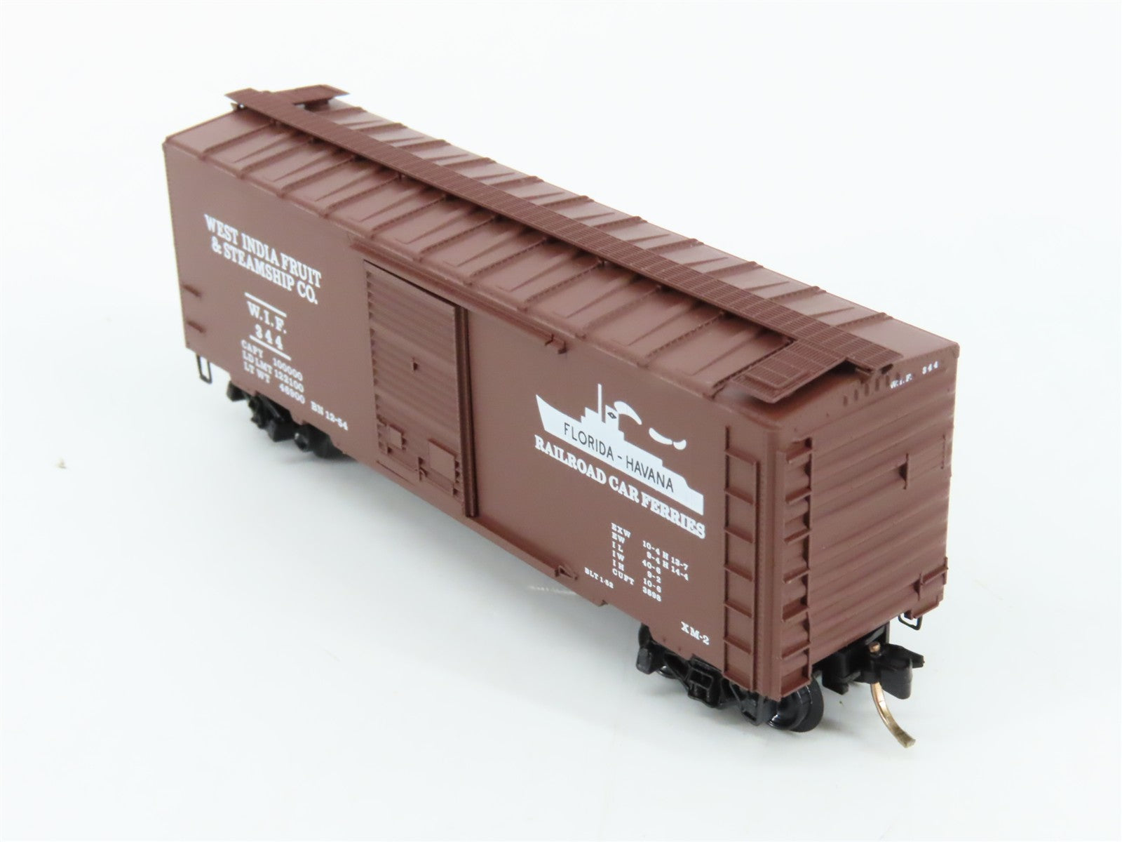 N Scale Micro-Trains MTL 20106 WIF West India Fruit & Steamship 40' Box Car 344